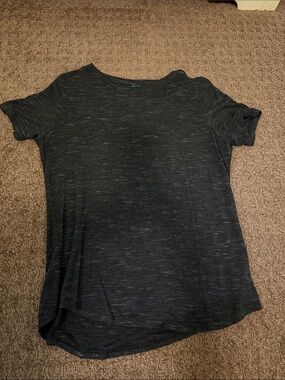 Old Navy Charcoal Heather Short Sleeve Tee